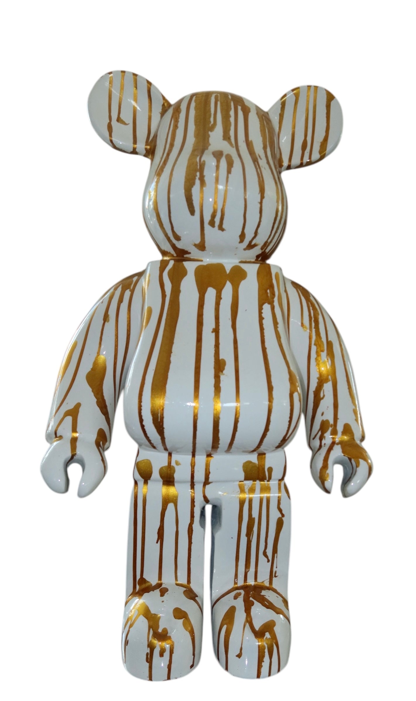 Statue Gold BearBrick 70cm - Resine/Fibre de Verre