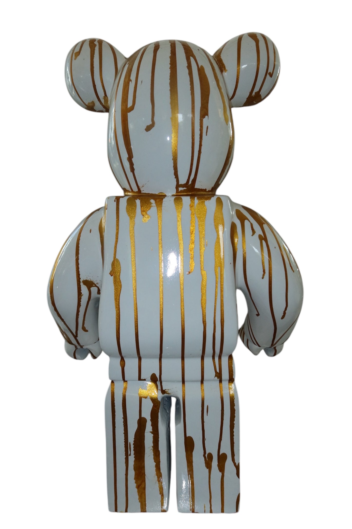 Statue Gold BearBrick 70cm - Resine/Fibre de Verre